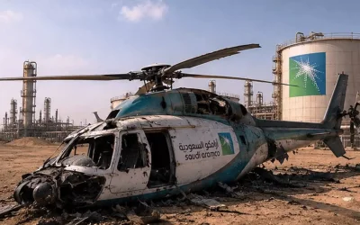 Helikopter Saudi Aramco Jatuh, 14 Warga Saudi Tewas di Ras Tanura