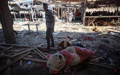 Laporan Ungkap ‘Israel’ Pakai Bom MK-82 500 Pon AS dalam Serangan Mematikan ke Kafe Gaza