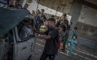 Tujuh Warga Palestina Gugur, Tenda Pengungsi di Gaza Kembali Diserang