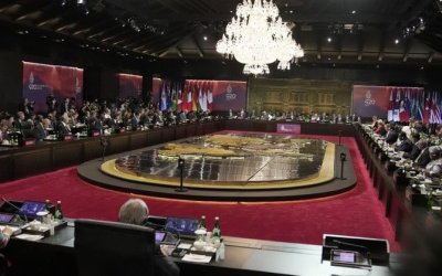 KTT G20 Dibuka Dengan Seruan Akhiri Perang di Ukraina