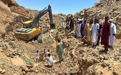 Tambang Emas Sudan Runtuh, 82 Pekerja Tewas