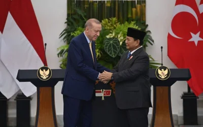 Prabowo Sampaikan Terima Kasih kepada Erdogan atas Bantuan Pembebasan 9 WNI Relawan Kemanusiaan yang Ditahan "Israel"