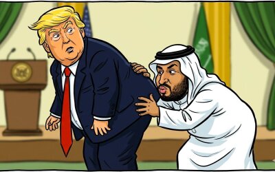 Trump Sebut MBS Sekarang Terpaksa Cium Pantatnya