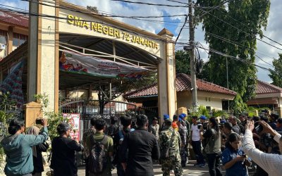 Kapolda Metro Jaya: 54 Orang Luka-Luka Akibat Ledakan di SMA 72 Kelapa Gading