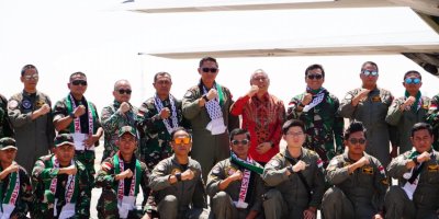 Satgas Garuda Merah Putih II Siapkan Misi Kemanusiaan ke Gaza Lewat Jalur Mesir