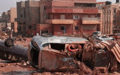 Banjir Libya Sapu Bersih Seperempat Kota Derna