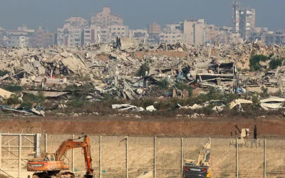 'Israel' Angkut Jutaan Ton Puing Gaza Keluar untuk Sembunyikan Bukti Kejahatan Perang
