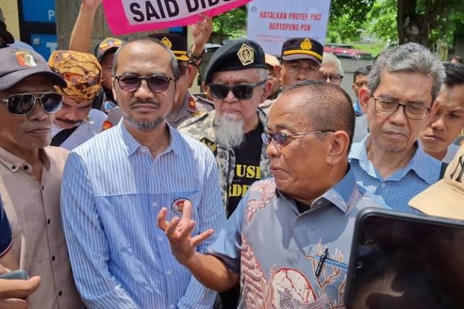 Said Didu Penuhi Panggilan Polisi Didampingi Mantan Pimpinan KPK