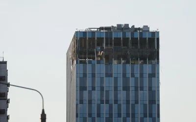 Drone Ukraina Menghantam Gedung Pencakar Langit Mewah di Moskow dalam Serangan Langka