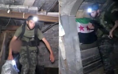 Al-Qassam Rilis Rekaman Mahmoud Syaban, Bendera Suriah Terlihat di Terowongan Rafah