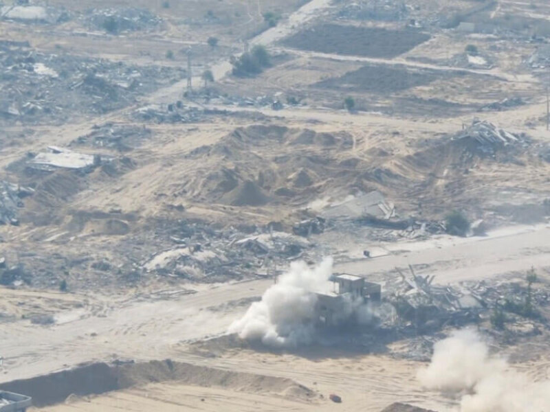 Keluar Dari Terowongan Bawah Tanah, Pejuang Palestina Sikat Komandan IDF yang Nongkrong di Jendela