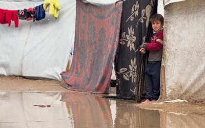 Banjir dan Kedinginan, Pengungsi Gaza Hadapi Kondisi Mengerikan